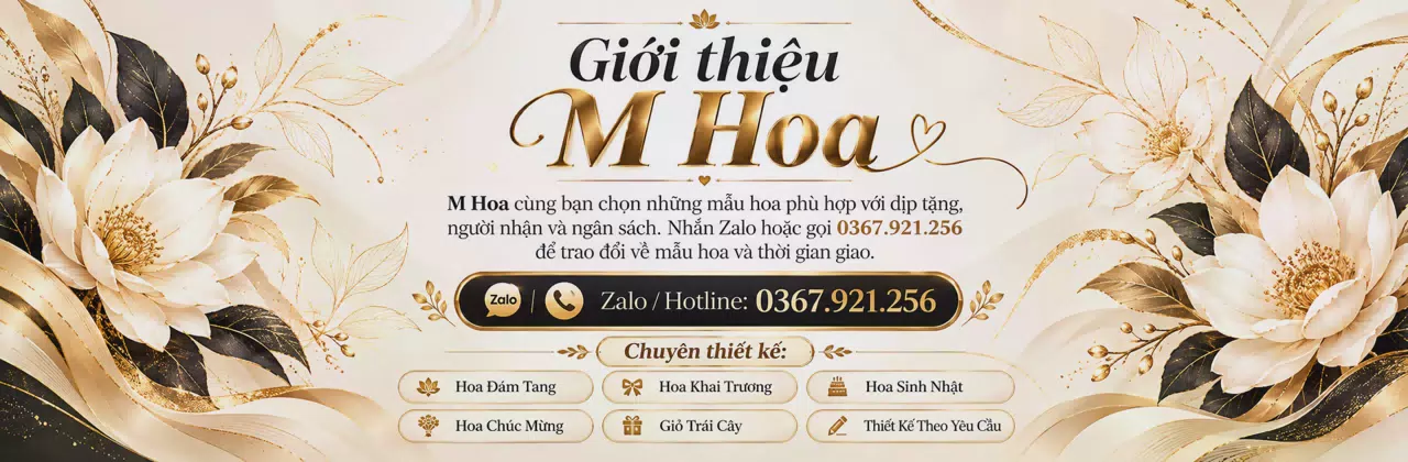 Ảnh bìa Shop hoa tươi Phường 3 Bảo Lộc Lâm Đồng - Hoa gửi trao, tình ở lại